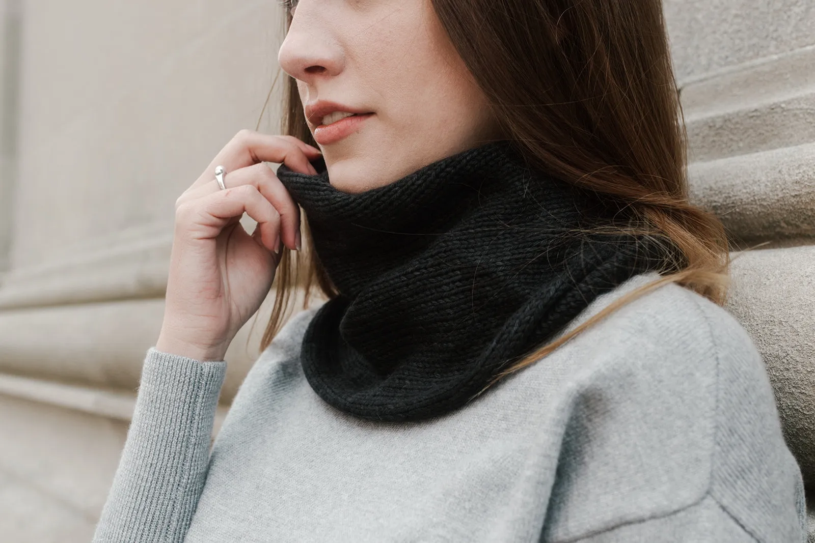 100% Cashmere Möbius Scarf Kits