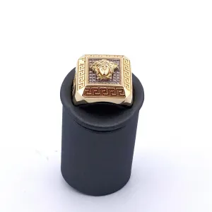 10K Gold Custom Medusa Ring