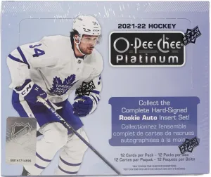 2021-22 O-Pee-Chee Platinum Hobby Box - Upper Deck