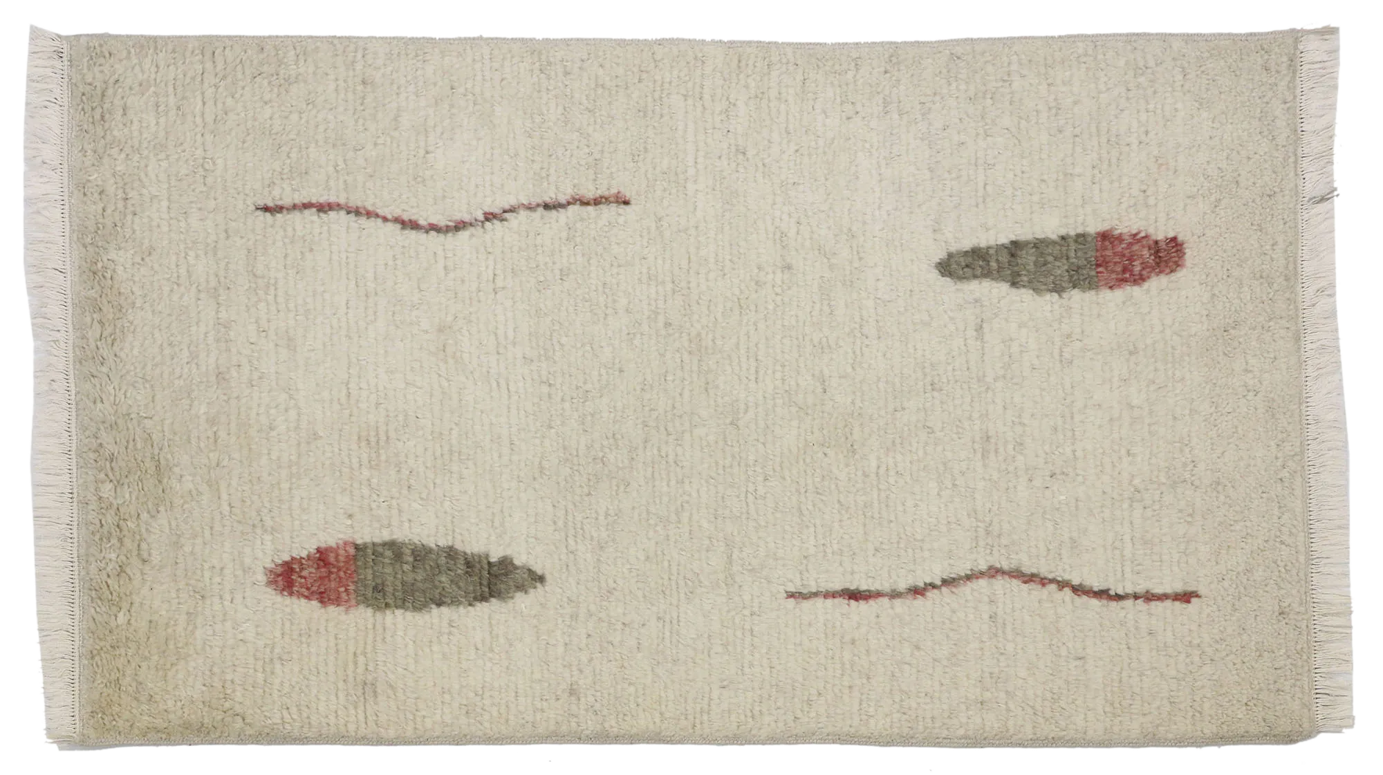 2'10" x 4'10" Indian Rug