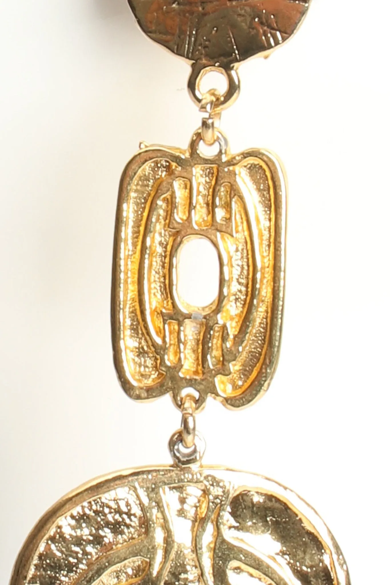 Abstract Saddle Drop Earrings