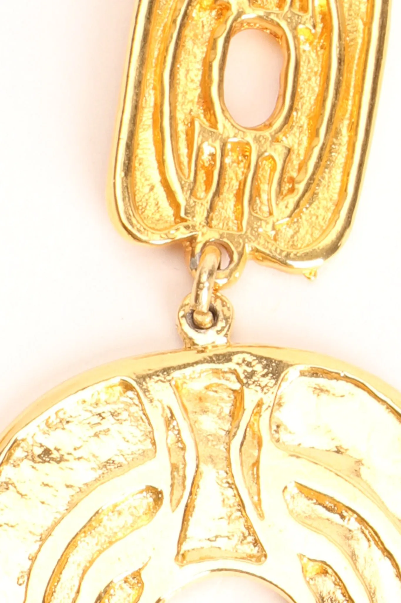 Abstract Saddle Drop Earrings