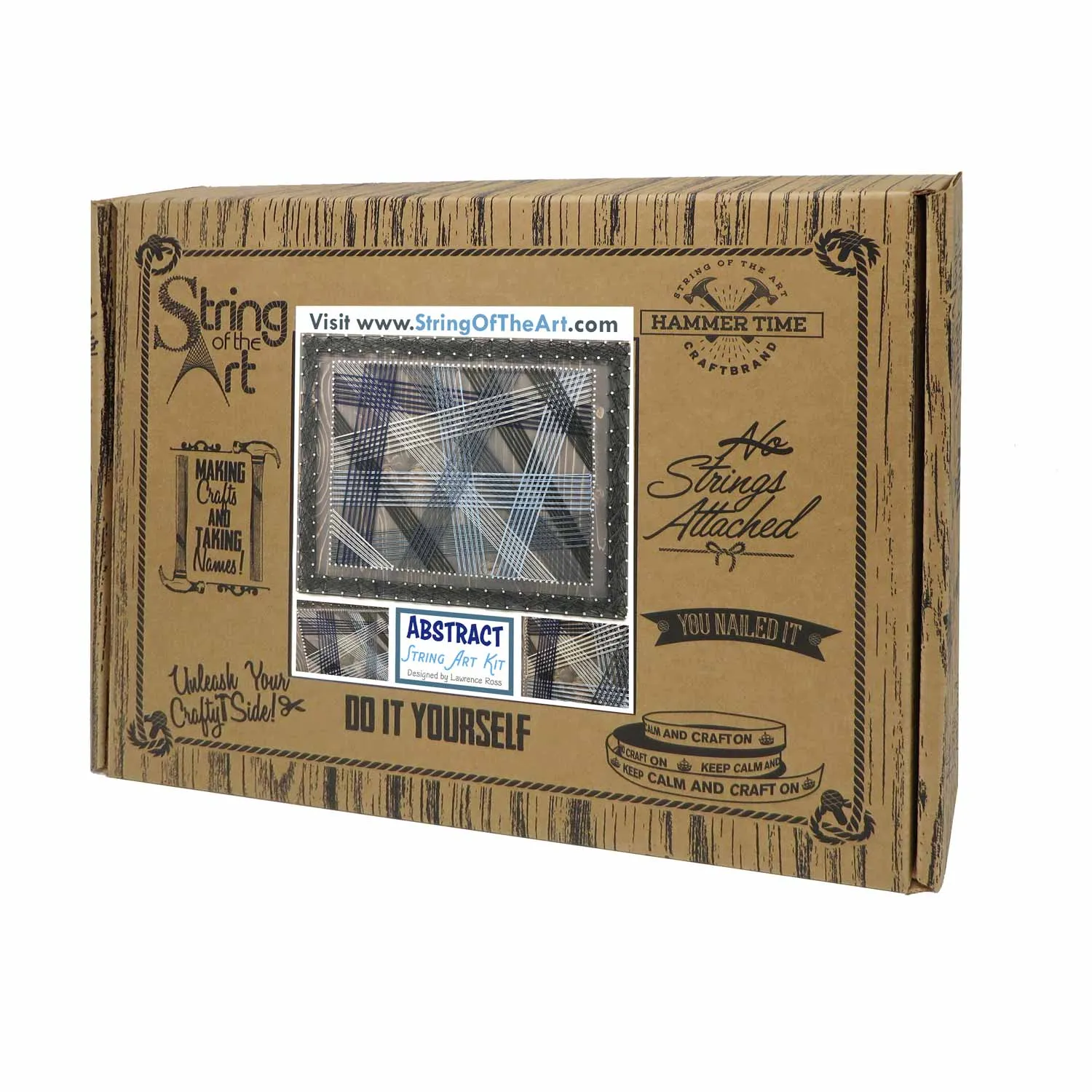 Abstract String Art Kit