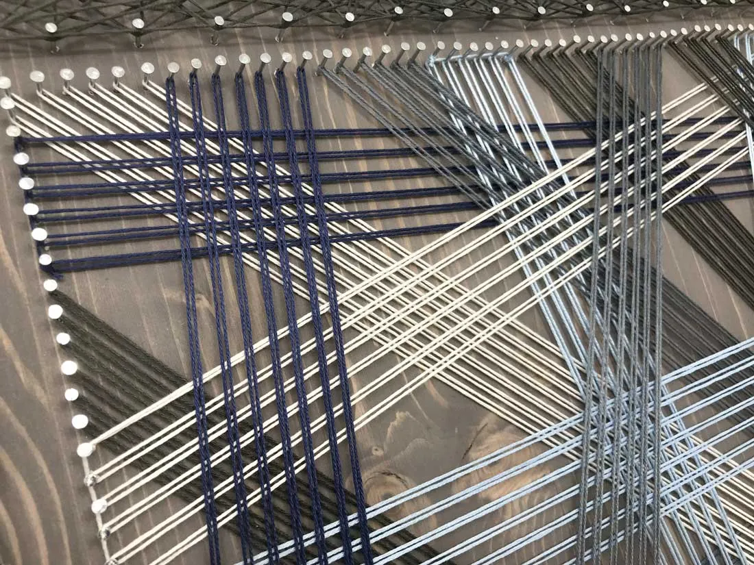 Abstract String Art Kit