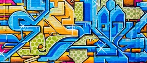 Abstract Wall No. 5 Panorama - Sylvie Rose & Michael Spewak