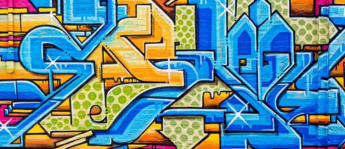 Abstract Wall No. 5 Panorama - Sylvie Rose & Michael Spewak