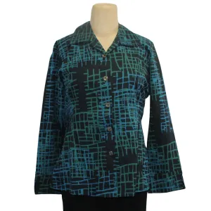 Adverb Shirt, Over, Teal M