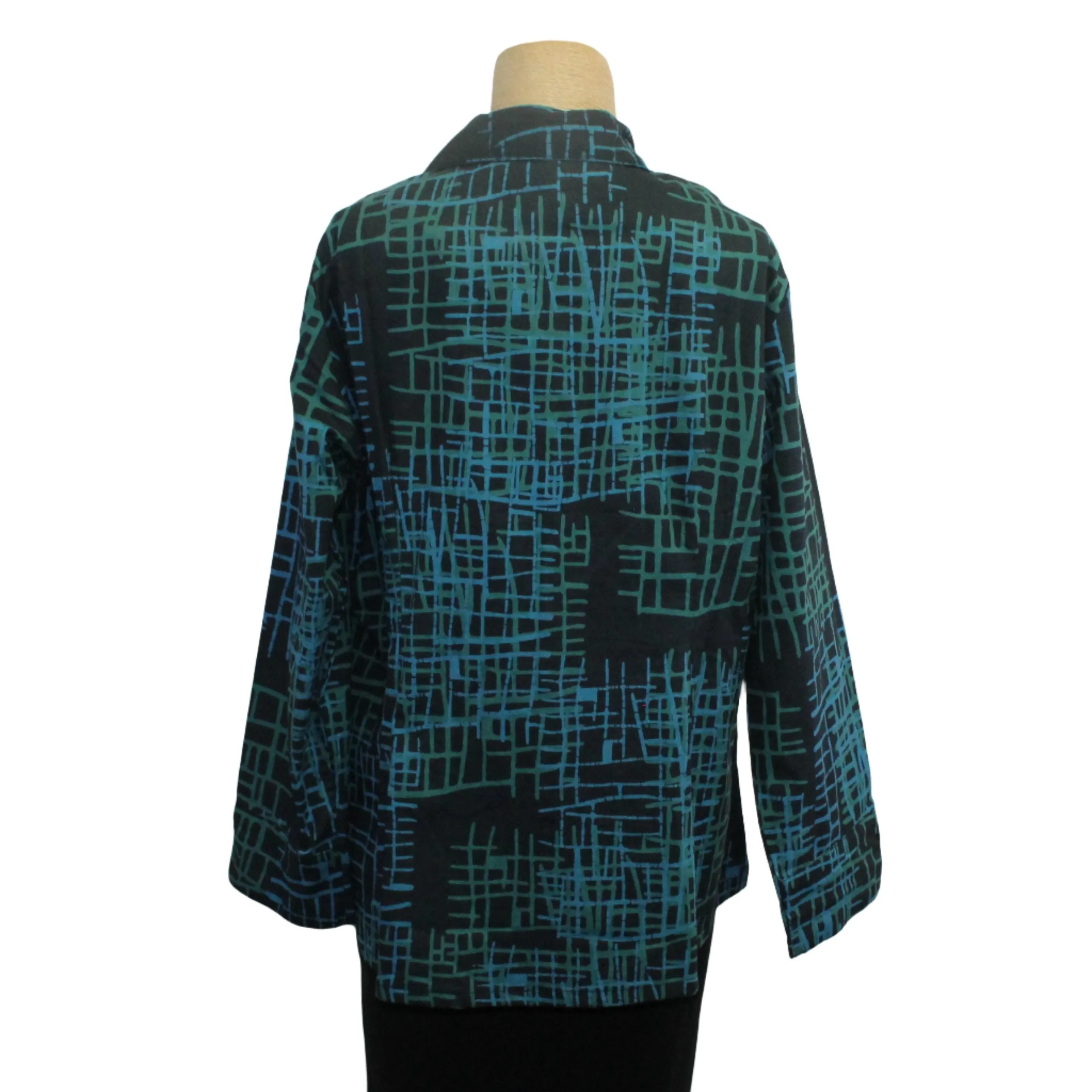 Adverb Shirt, Over, Teal M