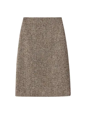 A.L.C. Cara Skirt in Cream/Brown