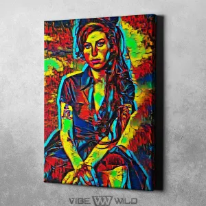 Amy Winehouse Canvas Art