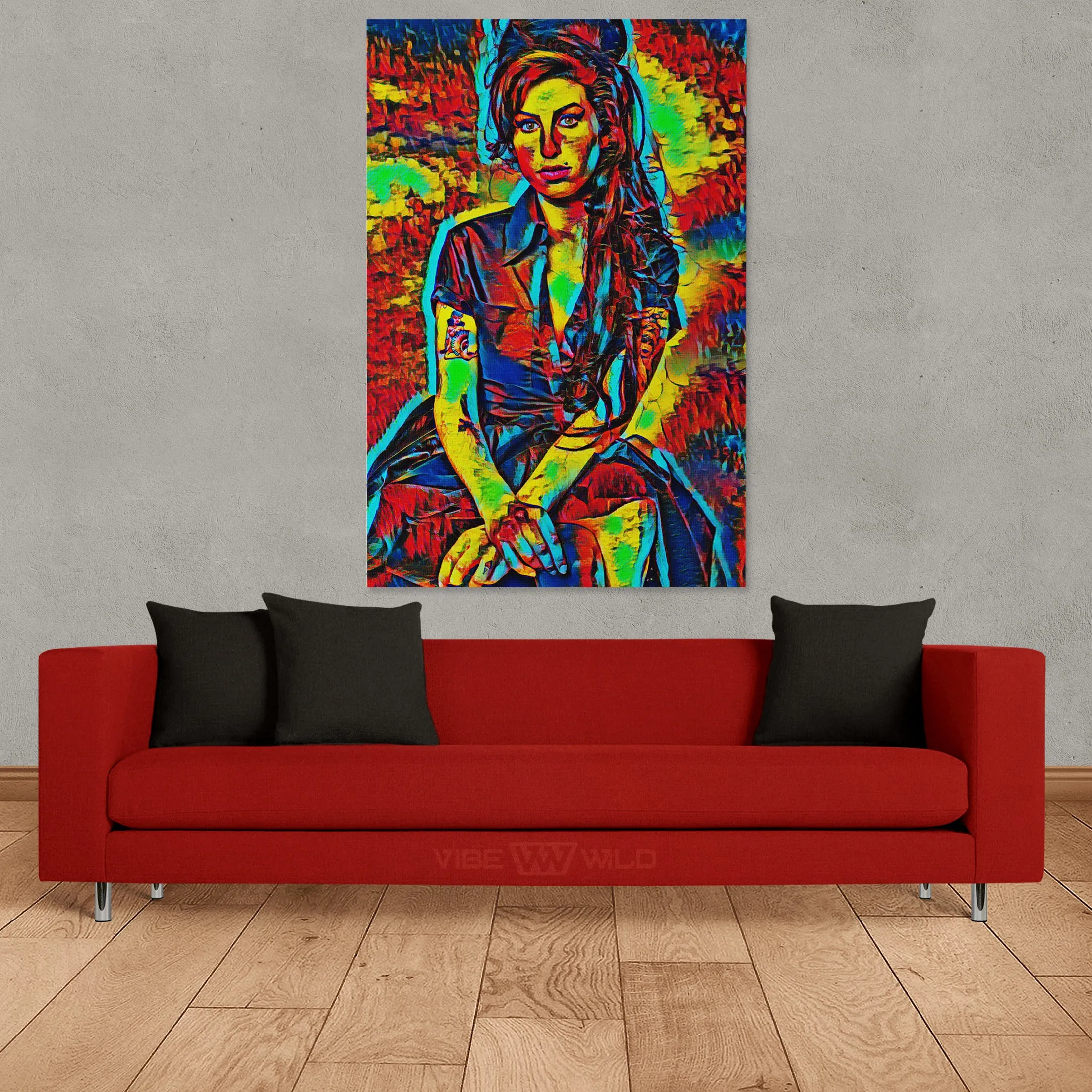 Amy Winehouse Canvas Art