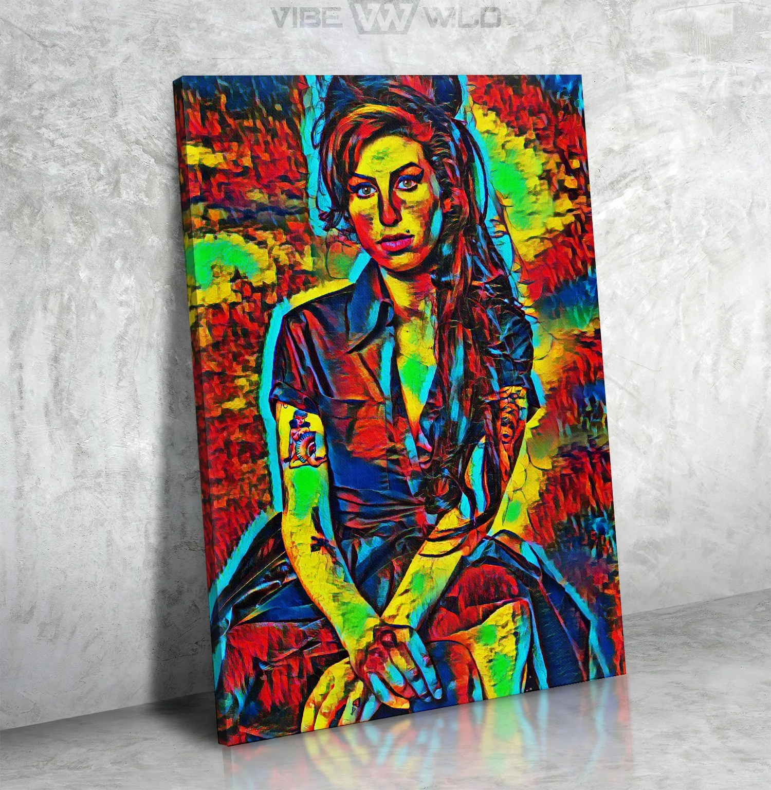 Amy Winehouse Canvas Art