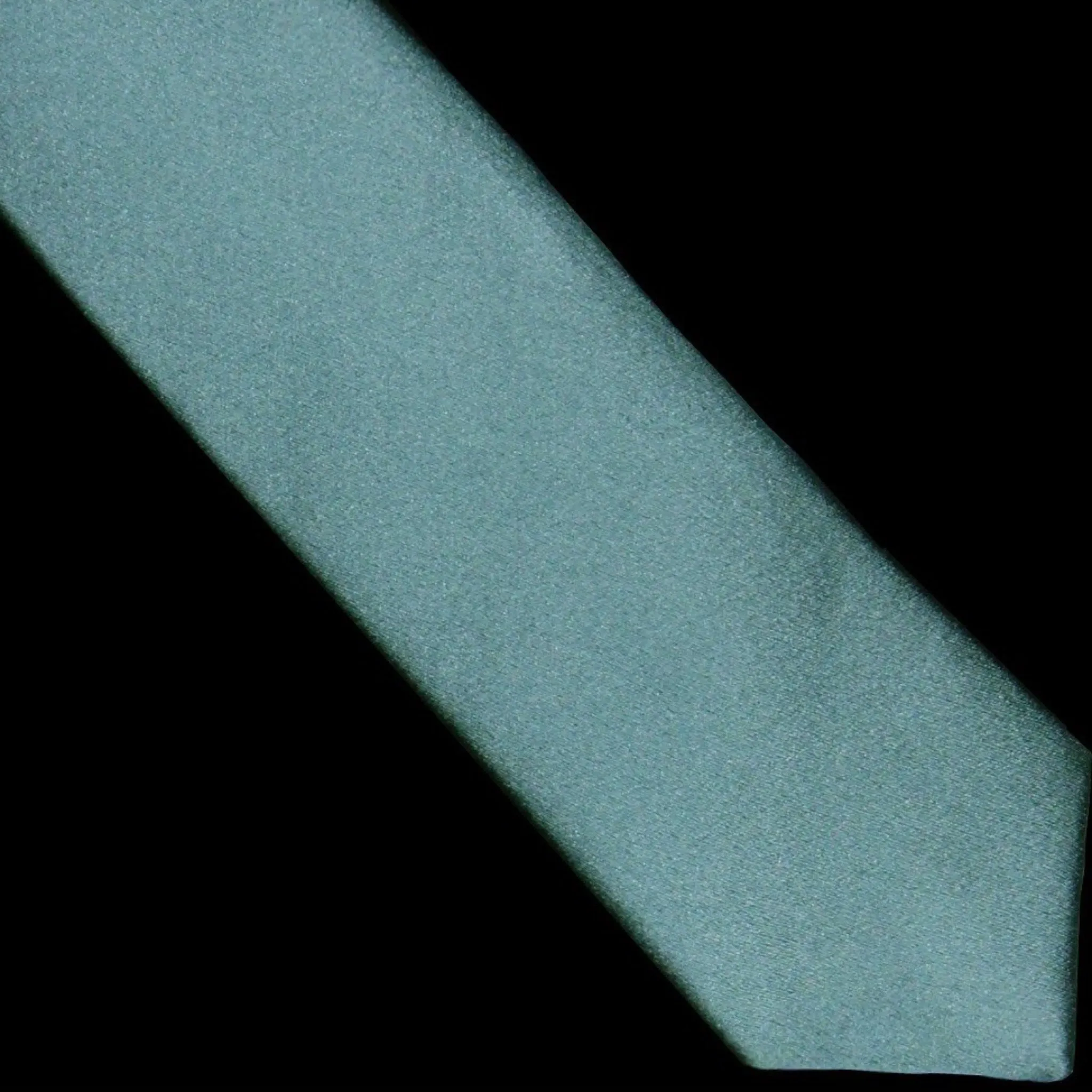 Aqua Skinny Tie