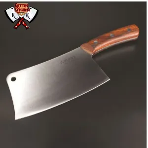 Big Bone Chopping Knife Stainless Steel Cleaver Chopping Kitchen Knife Cutting Pork Bone Cutlery