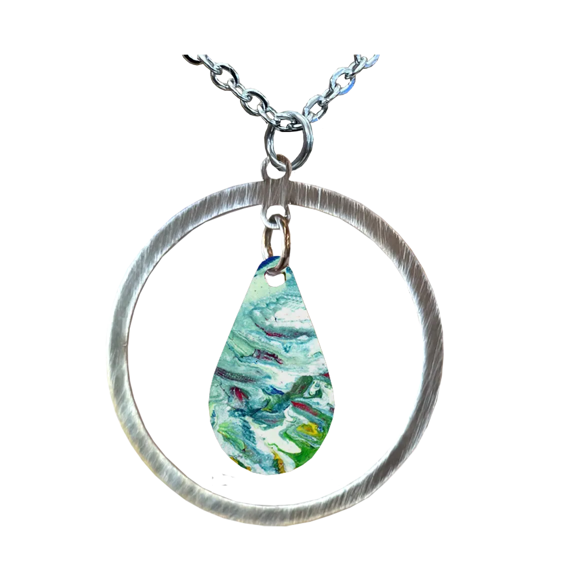 Blue Water by Shelter Necklace, Item #4789X