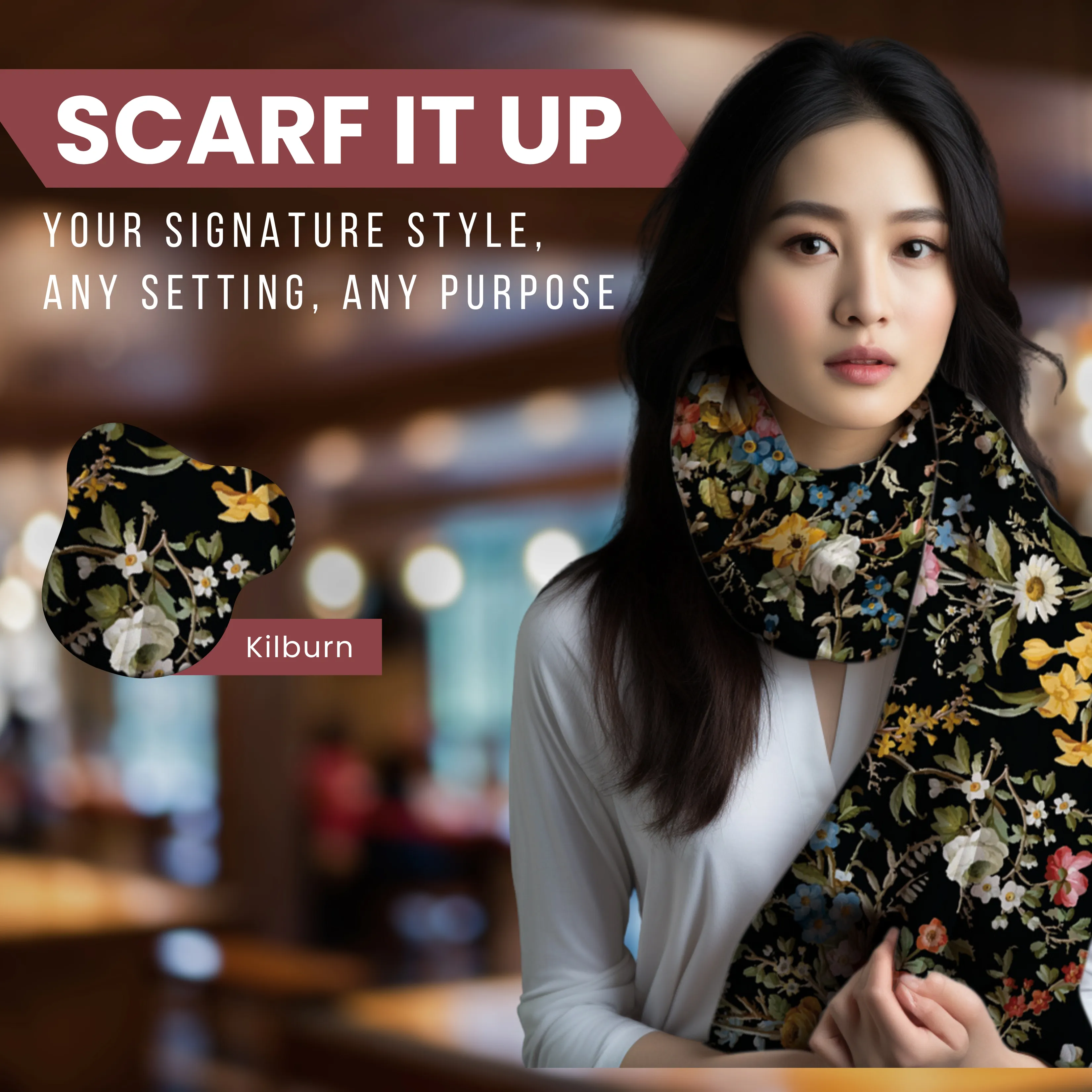 Bluhen Scarf - Kilburn