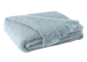 Brushed Mohair Throws