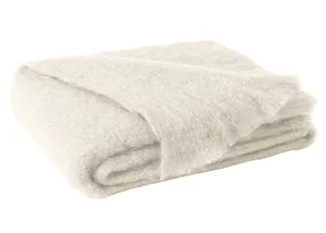 Brushed Mohair Throws