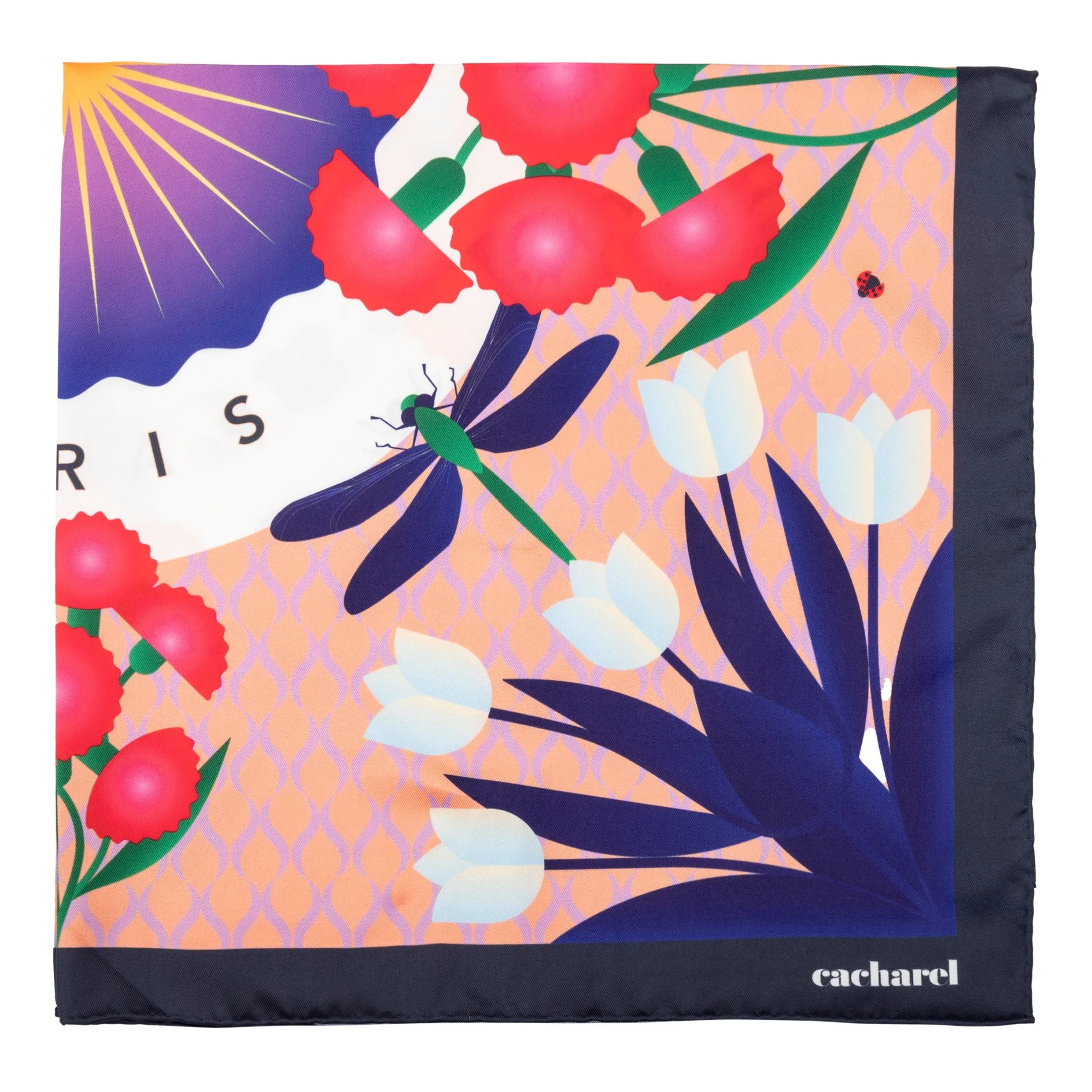 Cacharel CFM334N-Scarf Alix Navy