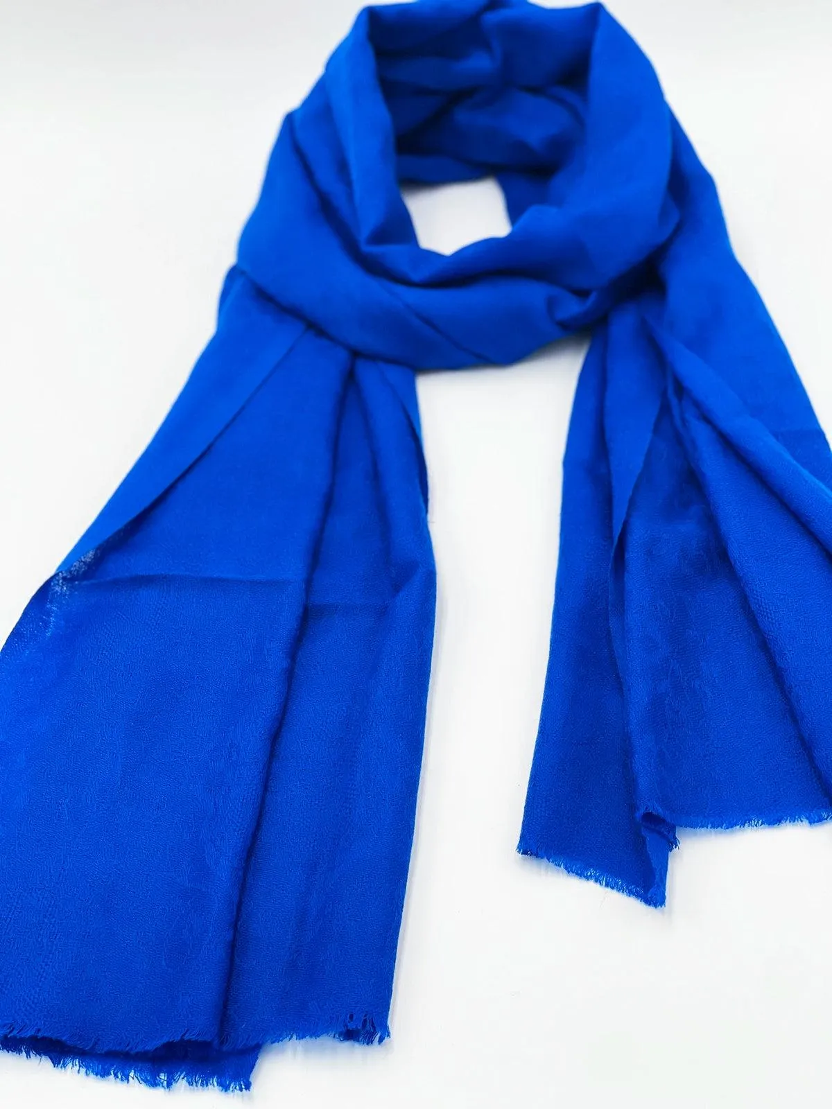 Cashmere Scarf - ROYAL BLUE