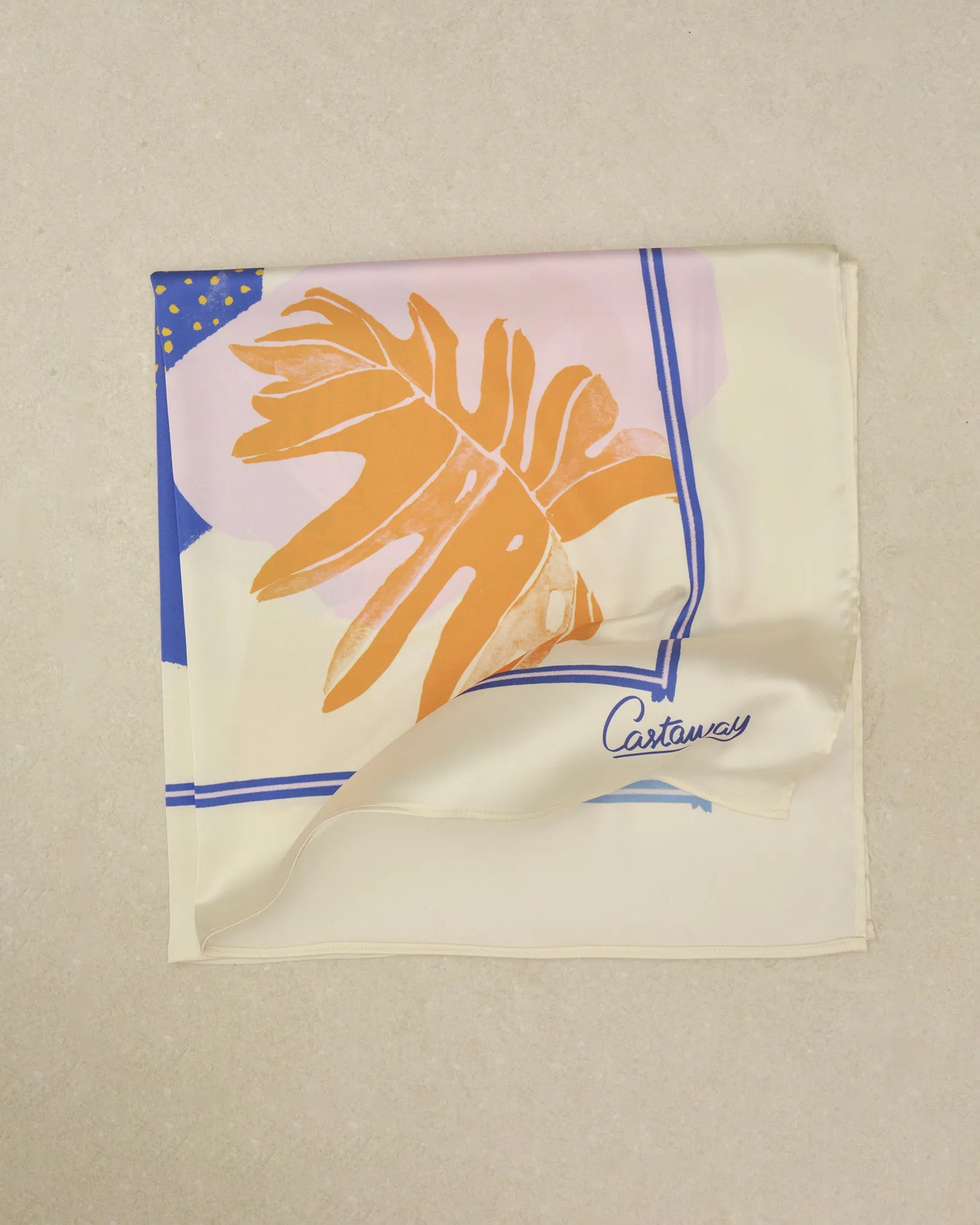 Castaway Dreamy Tropic Silk Scarf