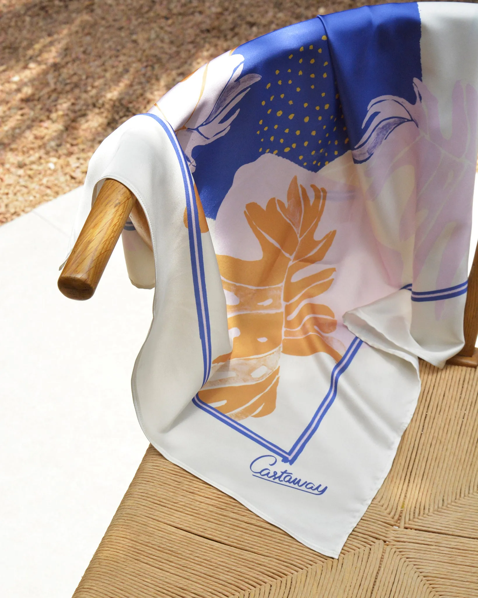 Castaway Dreamy Tropic Silk Scarf
