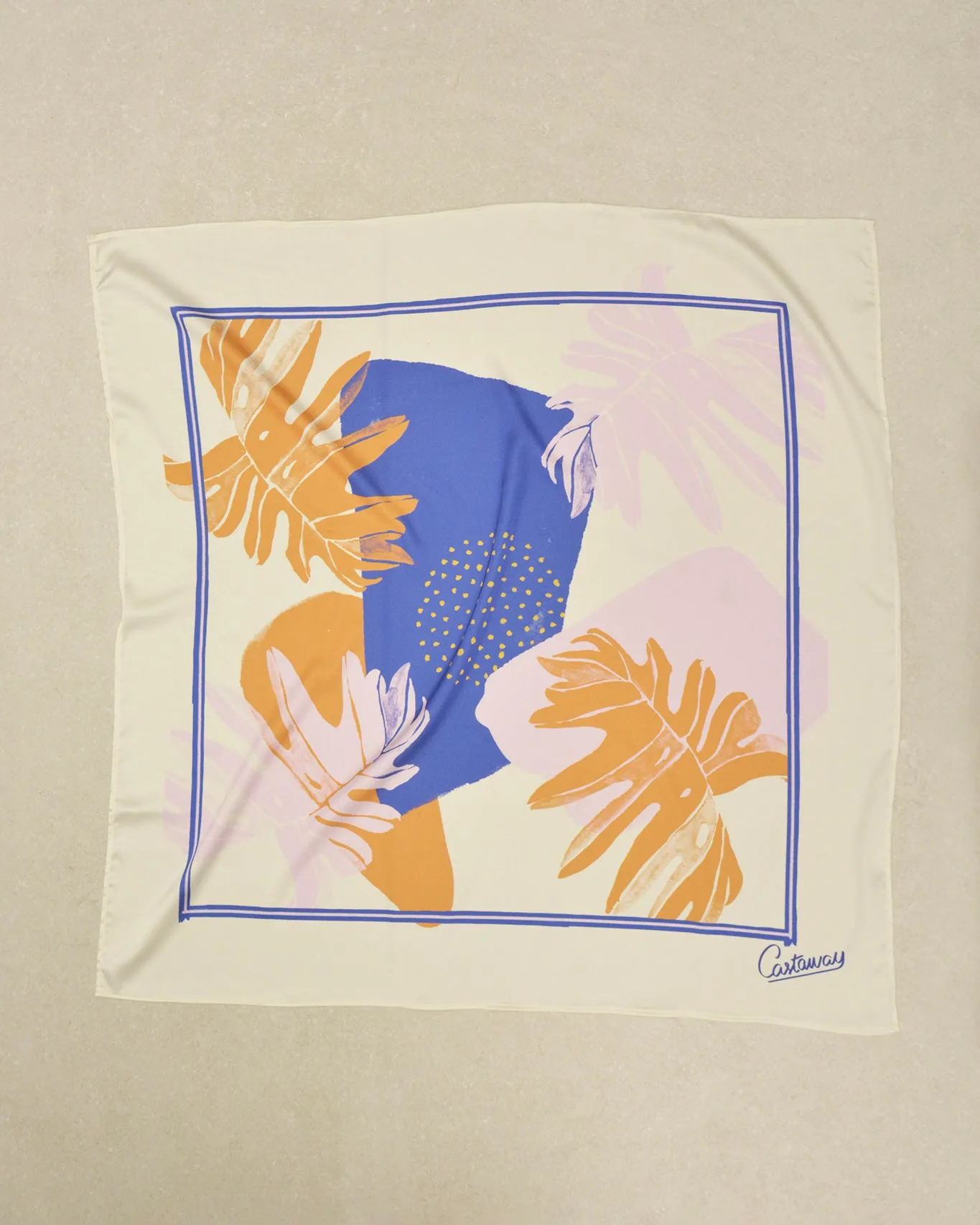 Castaway Dreamy Tropic Silk Scarf