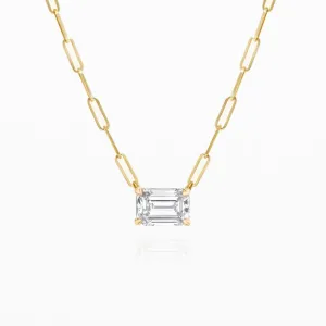 Charo Emerald Diamond Necklace