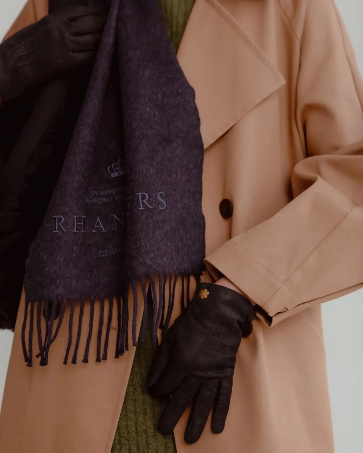 CHURCHILL SCARF - CASHMERE - W