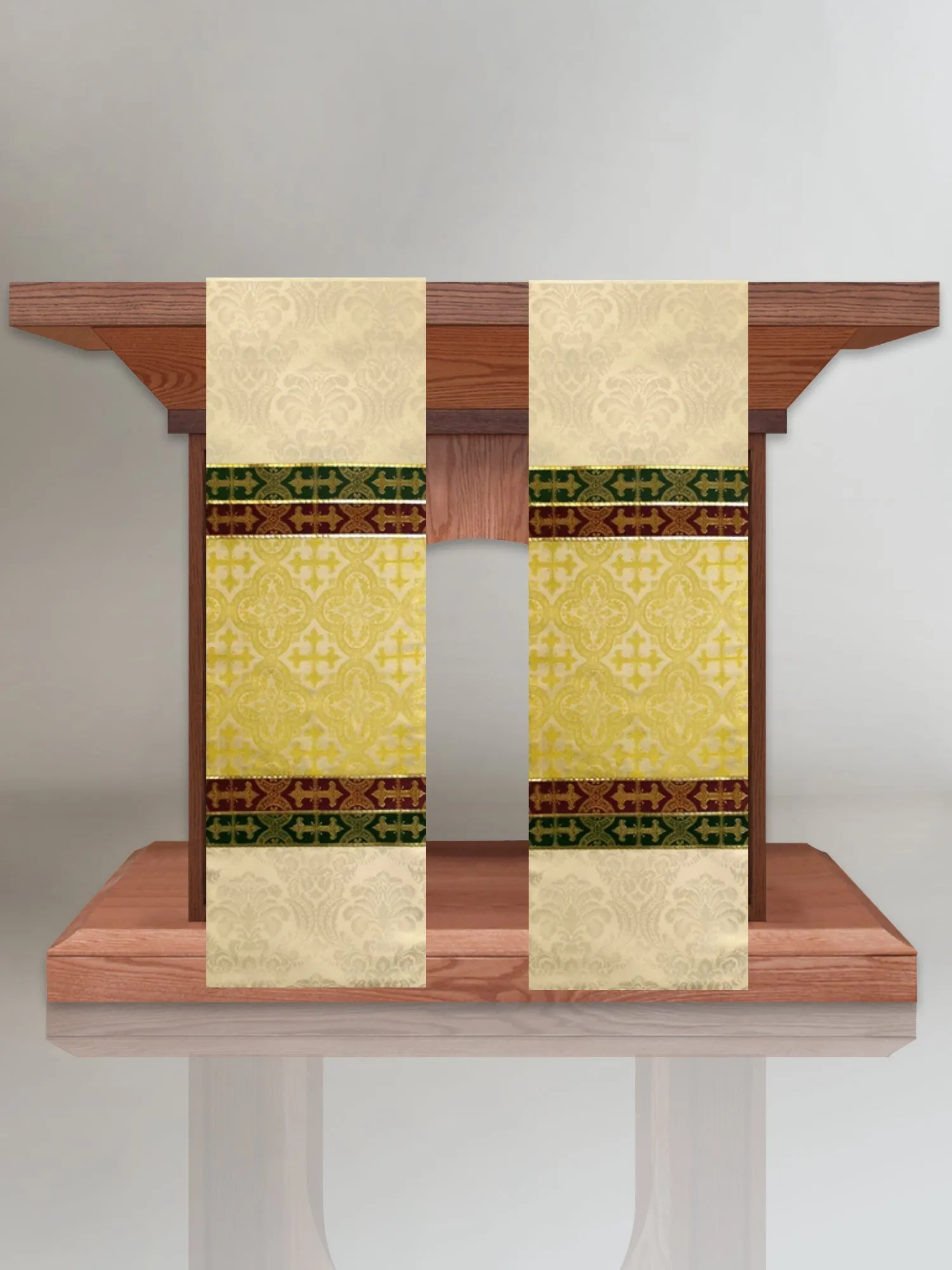 Classic 3 Brocade Sample Altar Scarves