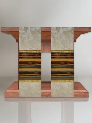Classic Seurat Ochre Sample Altar Scarves