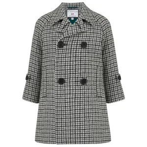 Clerkenwell Girls Bridge Coat - Farringdon Houndstooth