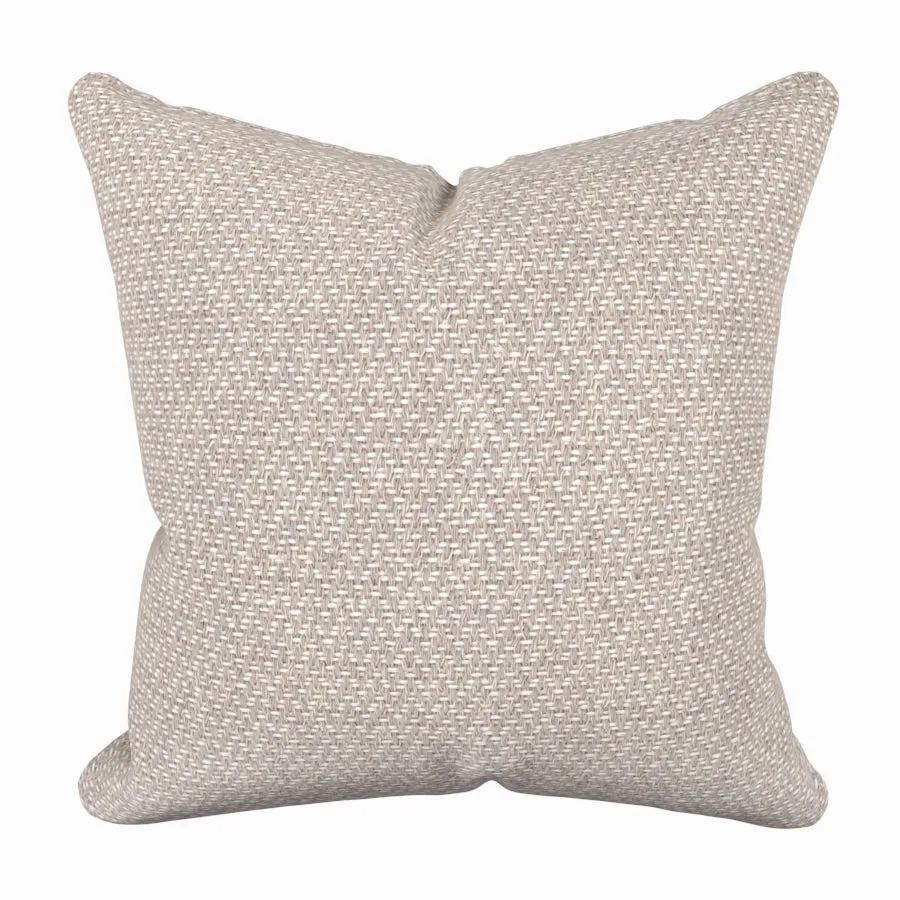 Commune Inverness Herringbone in Cloud Pillow