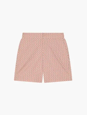 COPACABANA HERRINGBONE CLASSIC SWIM SHORTS
