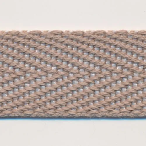 Denim Herringbone Ribbon #34 Olive Gray