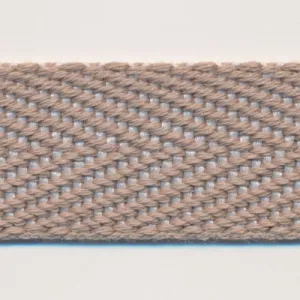 Denim Herringbone Ribbon #34 Olive Gray