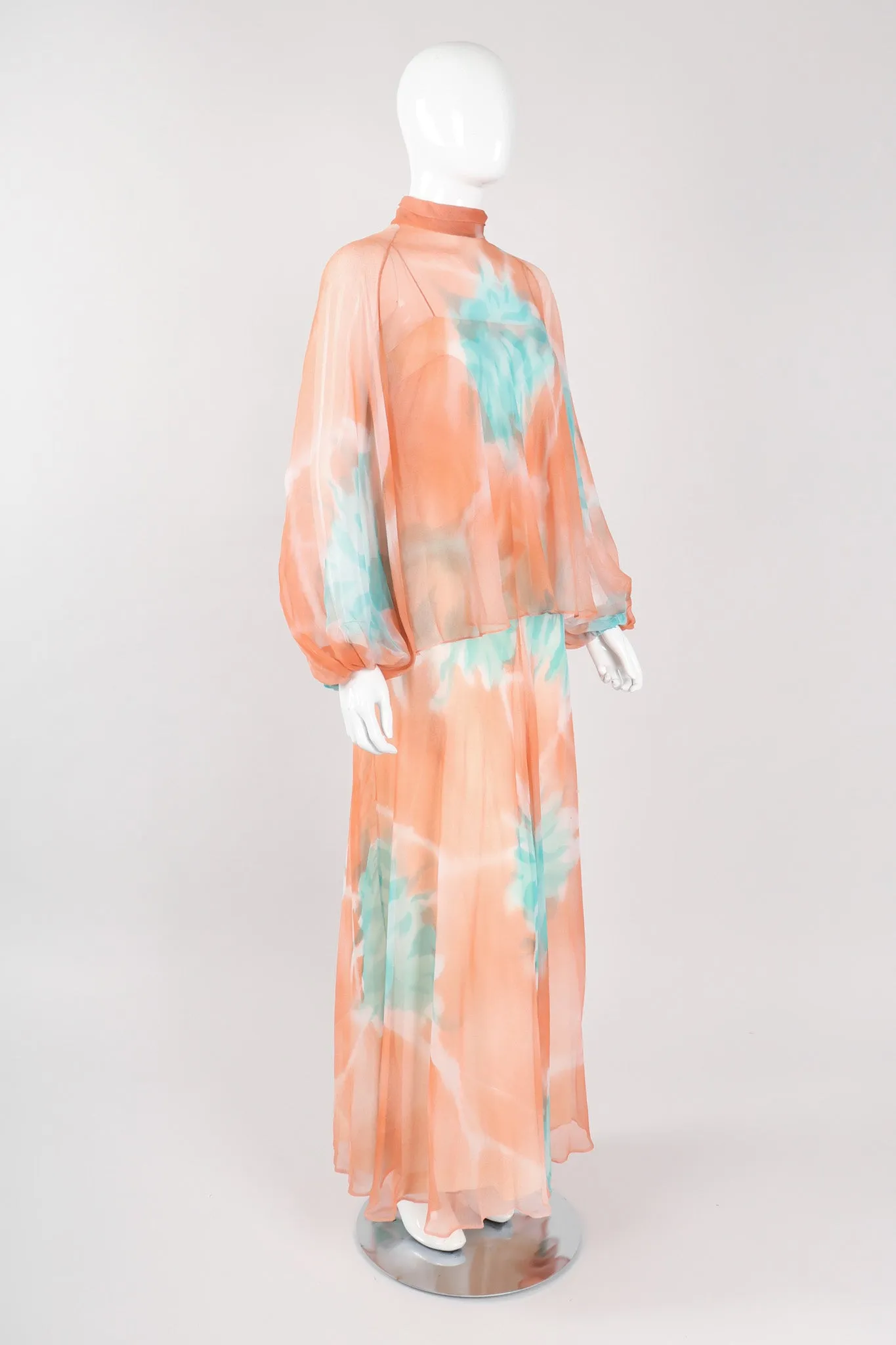 Desert Watercolor Dress & Top Set