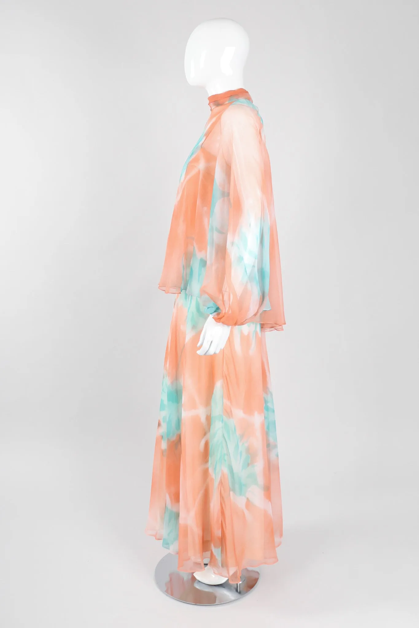 Desert Watercolor Dress & Top Set