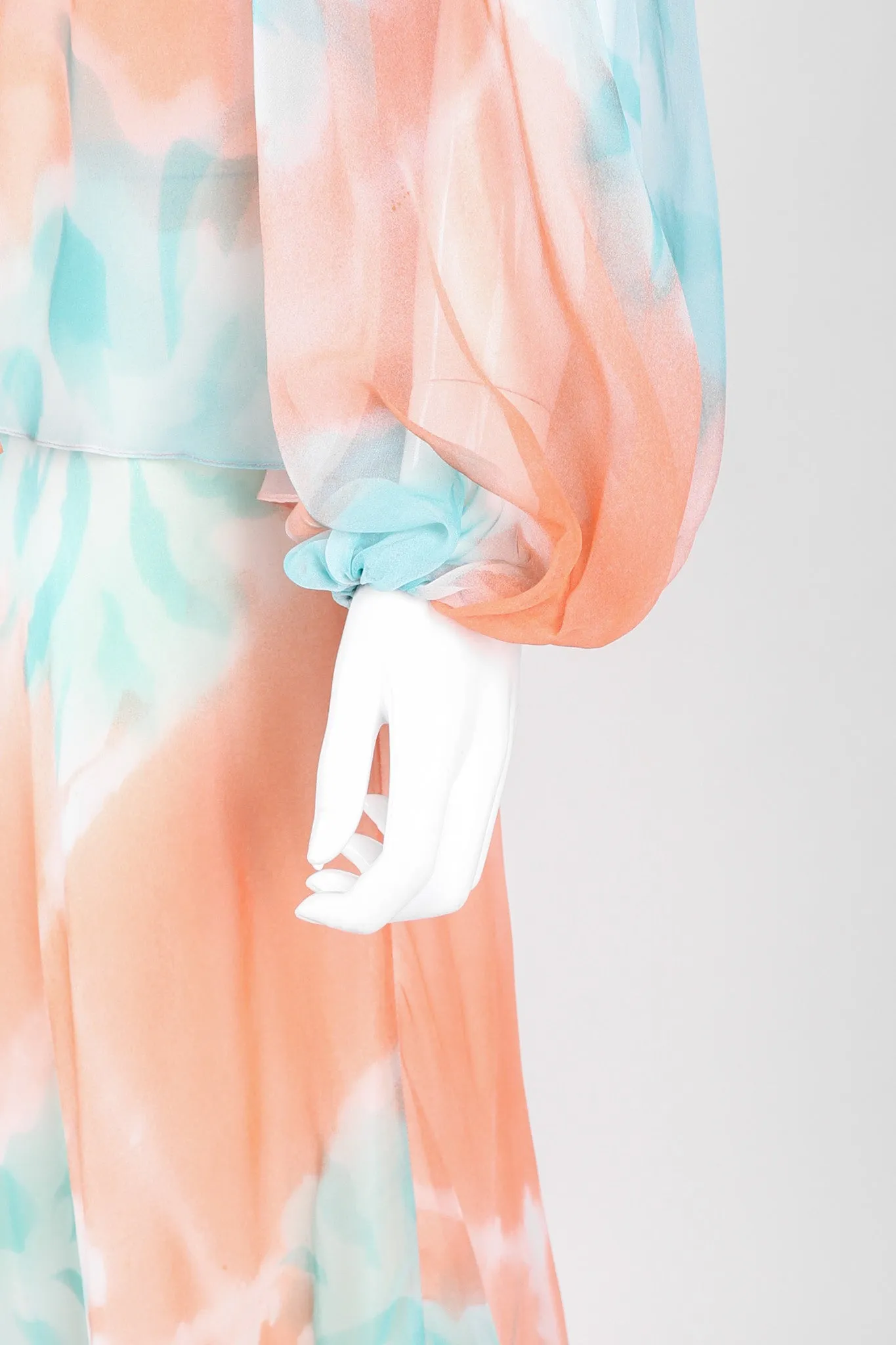 Desert Watercolor Dress & Top Set