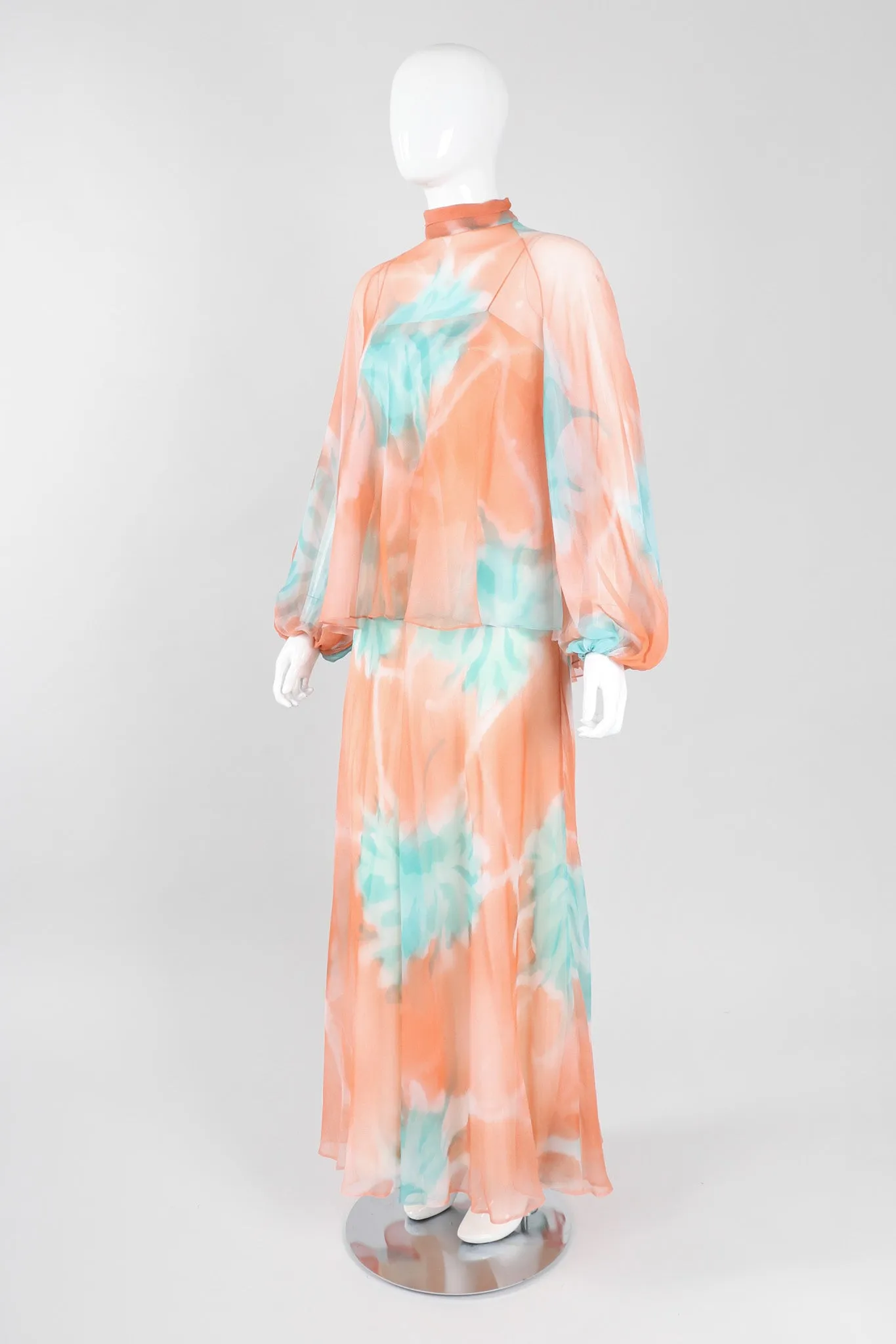 Desert Watercolor Dress & Top Set