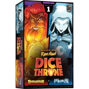Dice Throne Season One ReRolled 1: Barbarian vs. Moon Elf
