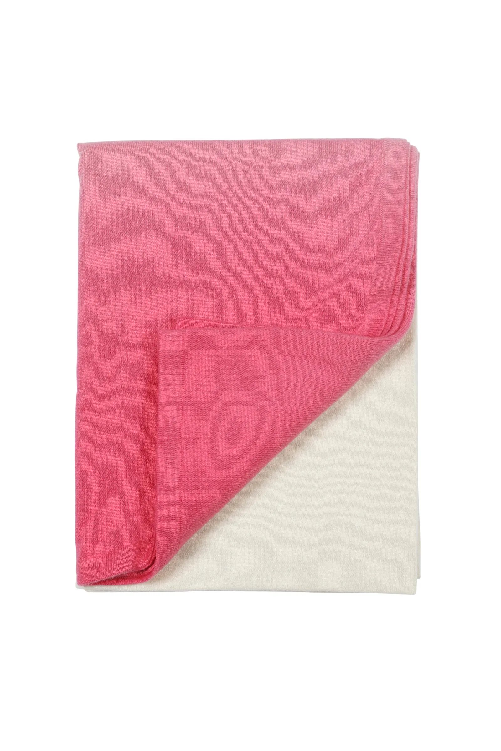 Dip Dye Cashmere Blanket