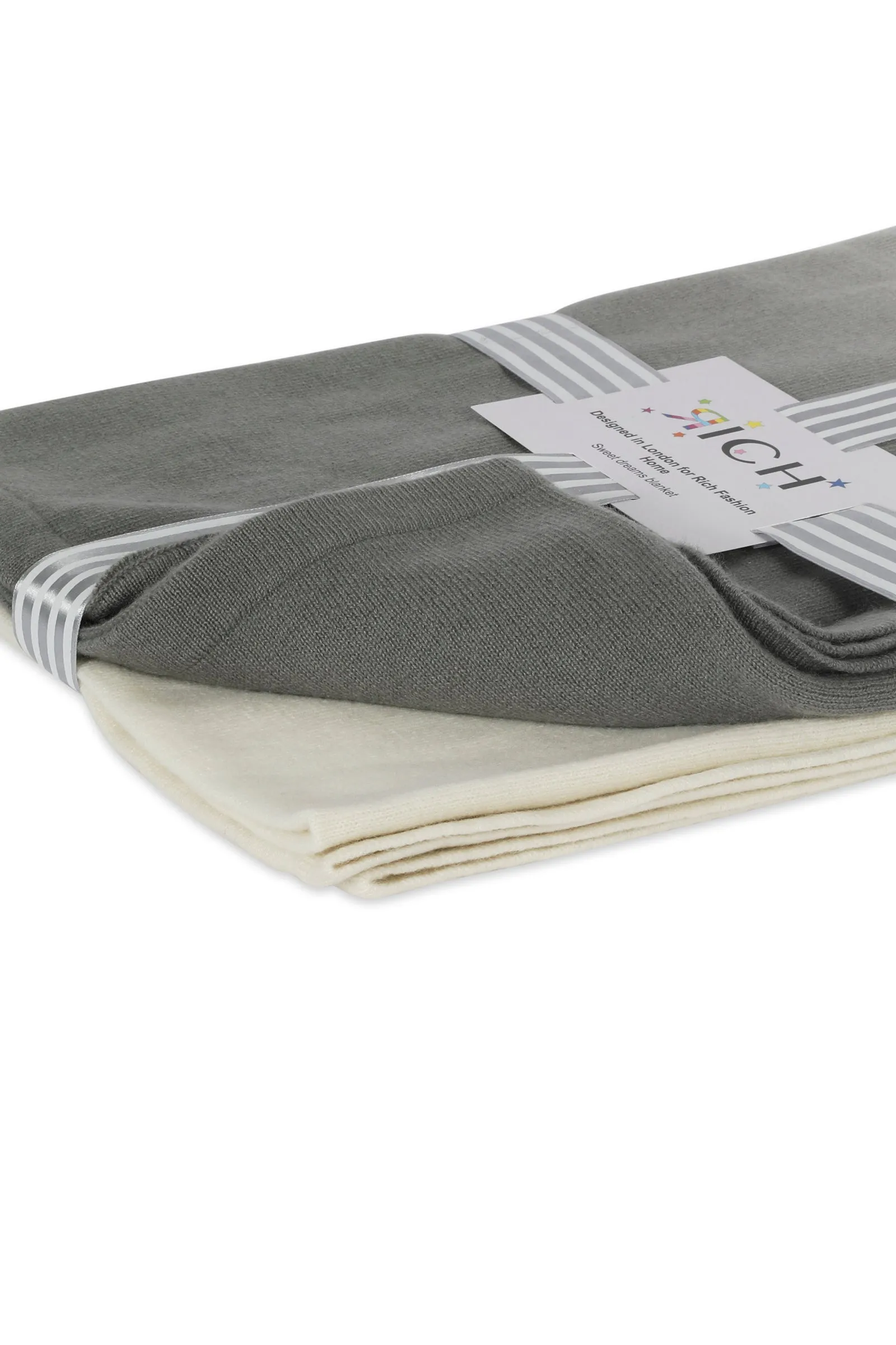 Dip Dye Cashmere Blanket