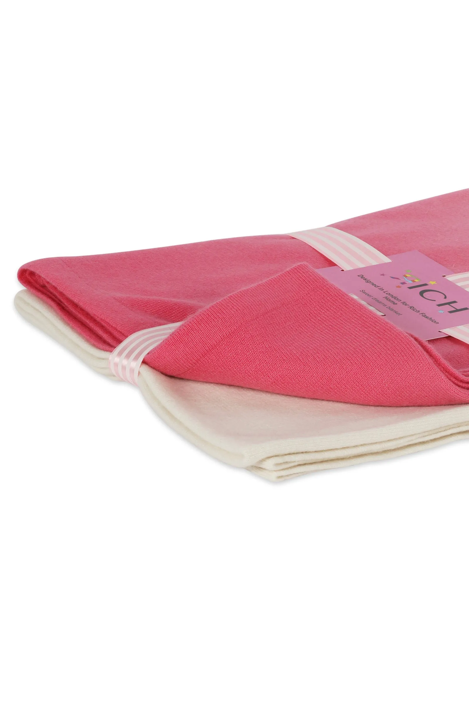 Dip Dye Cashmere Blanket