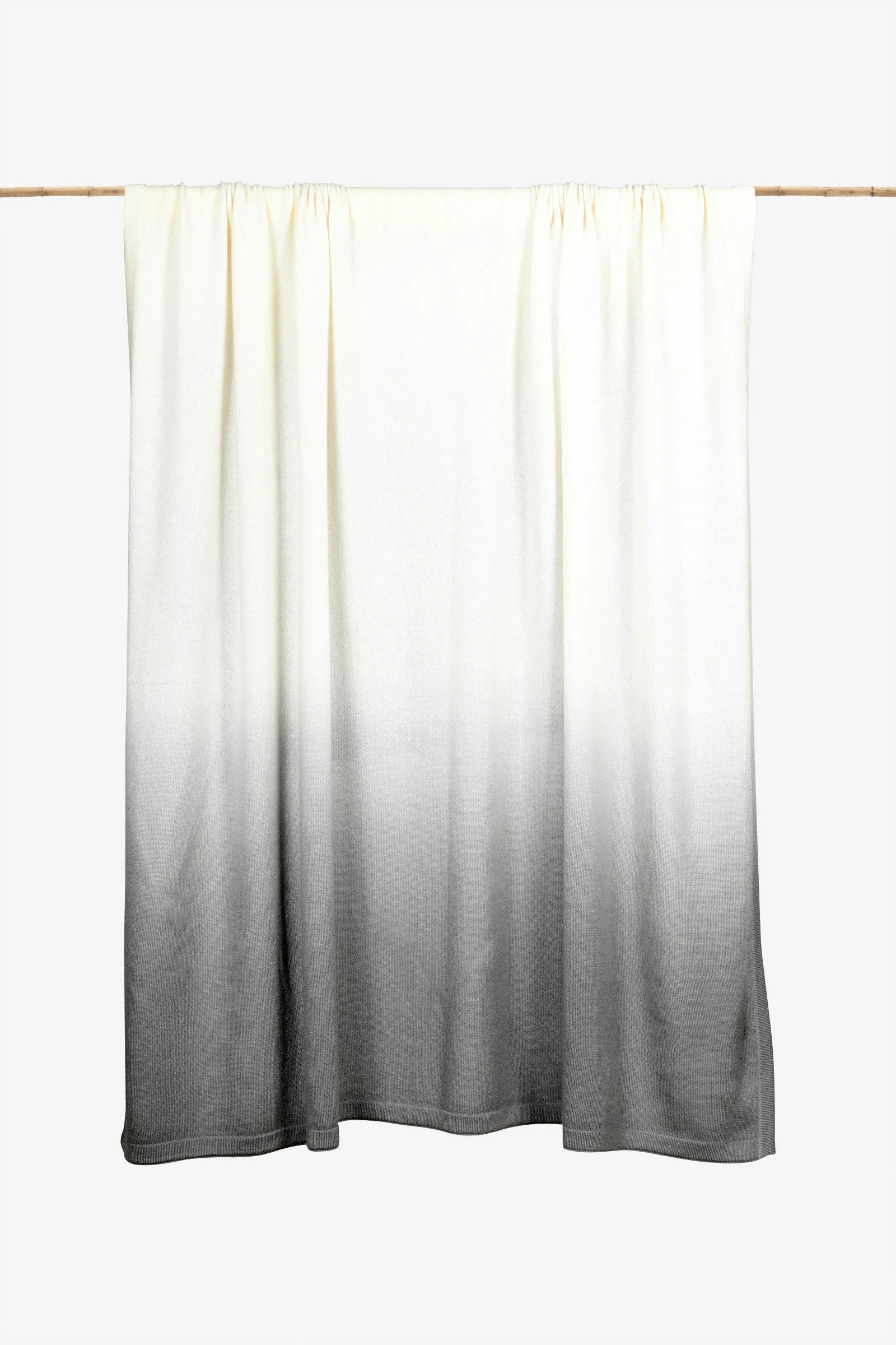 Dip Dye Cashmere Blanket