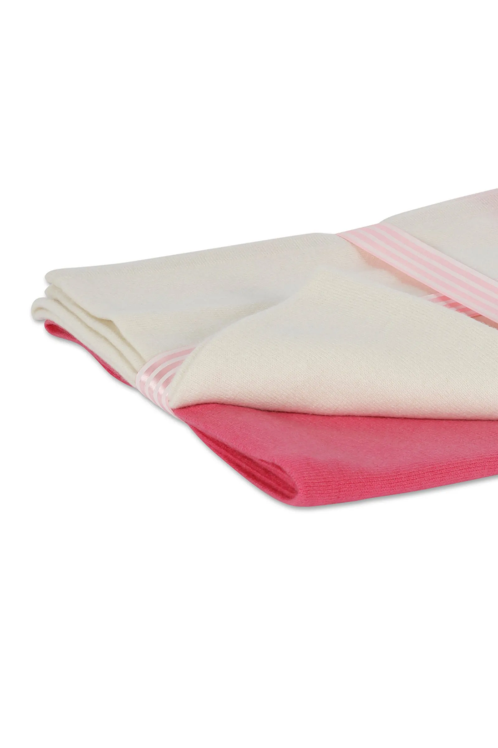 Dip Dye Cashmere Blanket