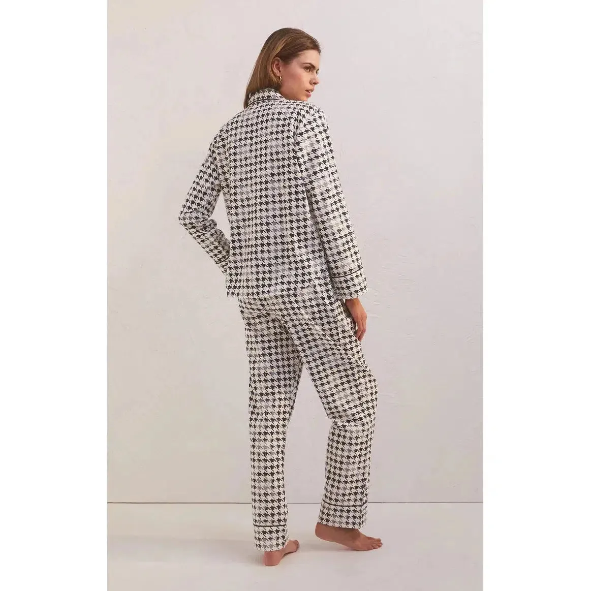 DREAMER HOUNDSTOOTH PJ SET