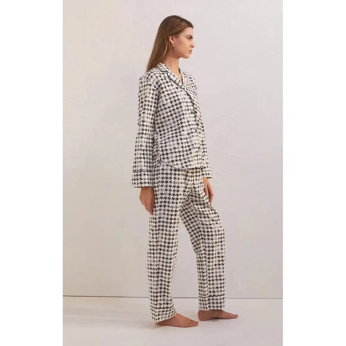DREAMER HOUNDSTOOTH PJ SET
