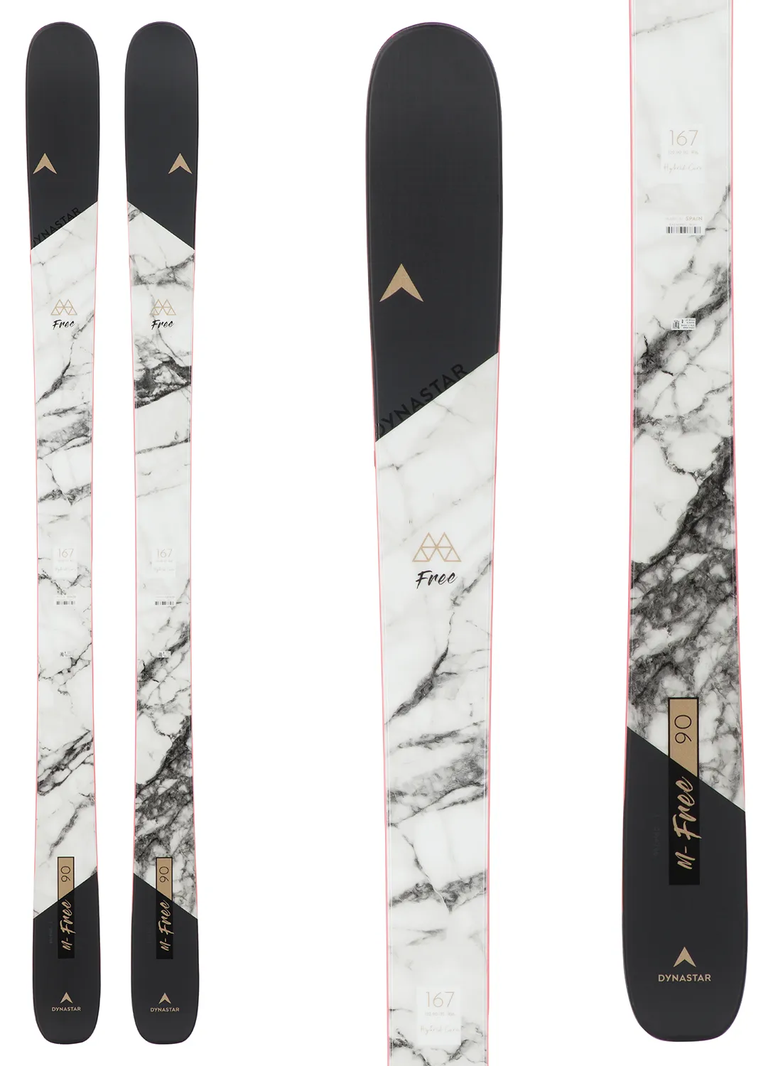 Dynastar M-Free 90 Mens Snow Skis   Express 11 GW B93 Bindings