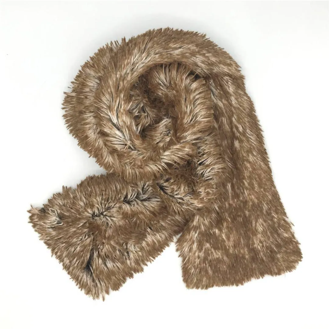 Faux Fox Scarf